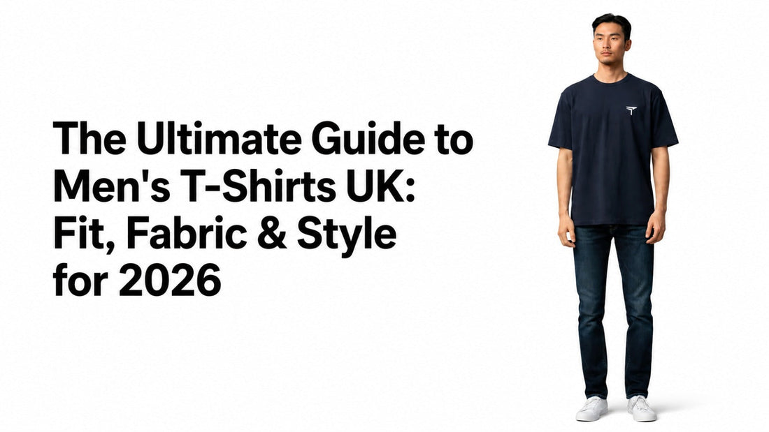 The Ultimate Guide to Men's T-Shirts UK: Fit, Fabric &amp; Style for 2026