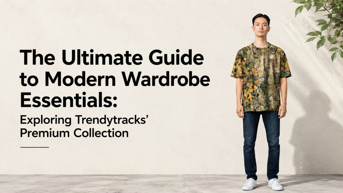 The Ultimate Guide to Modern Wardrobe Essentials: Exploring Trendytracks' Premium Collection