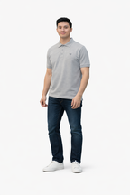 Signature Grey  POLO T-Shirt