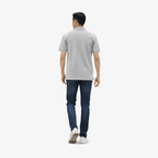 Signature Grey  POLO T-Shirt