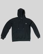 Black Premium Pullover Hoodie with Adjustable Hood and Kangaroo Pocket