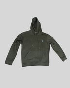 Olive Green Premium Pullover Hoodie with Adjustable Hood & Pocket